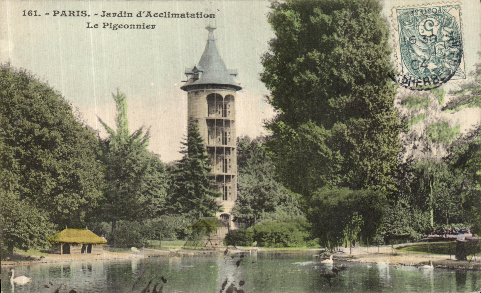 CPA Paris Jardin d Acclimatation Le Pigeonnier