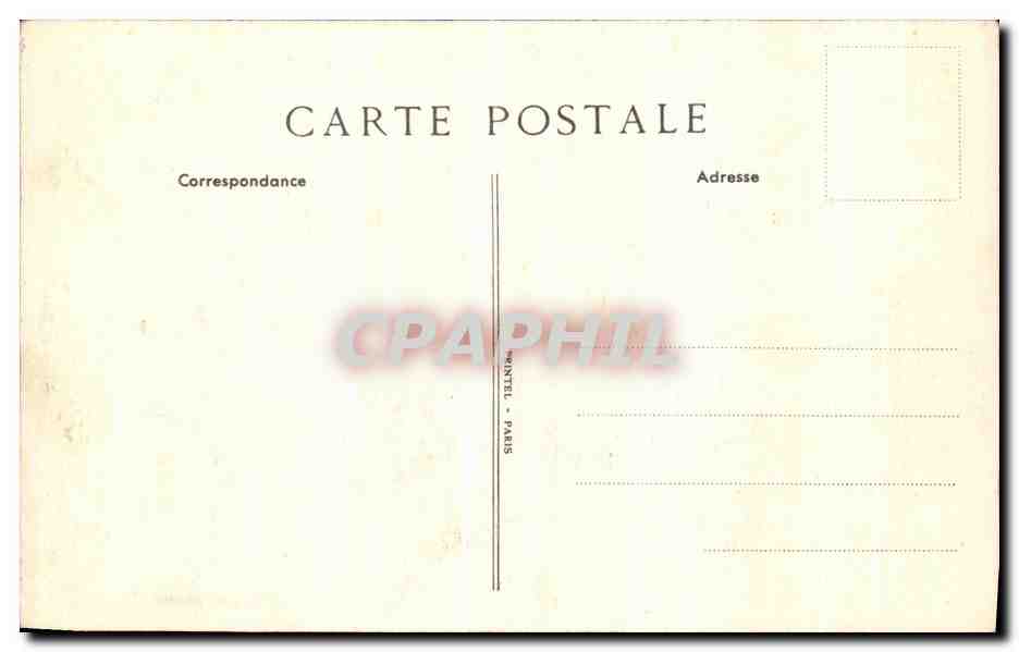 CPA Paris Caisse Epargne De Paris — Rückseite