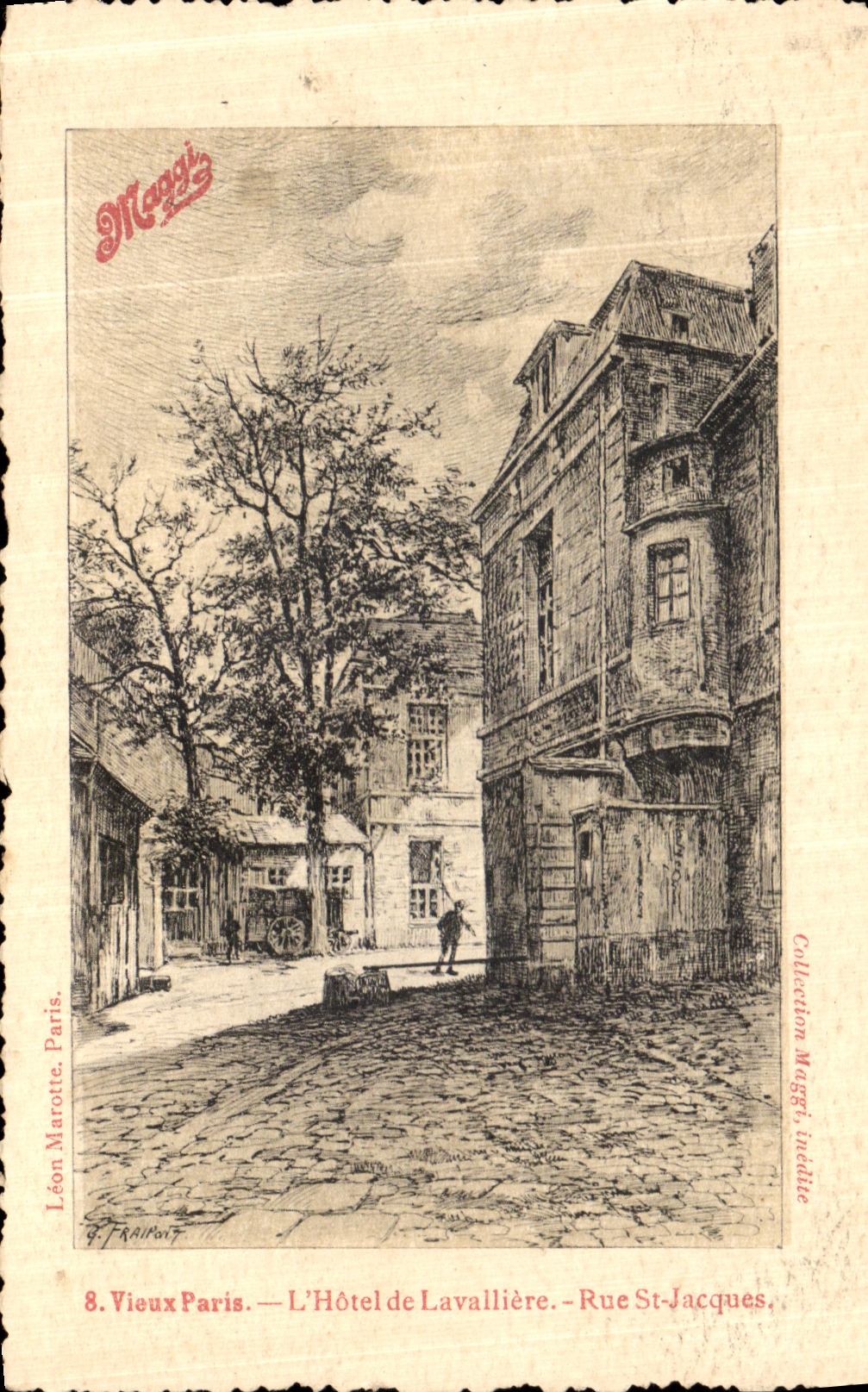 CPA Paris Vieux L Hotel de Lavailliere rue St Jacques Maggi