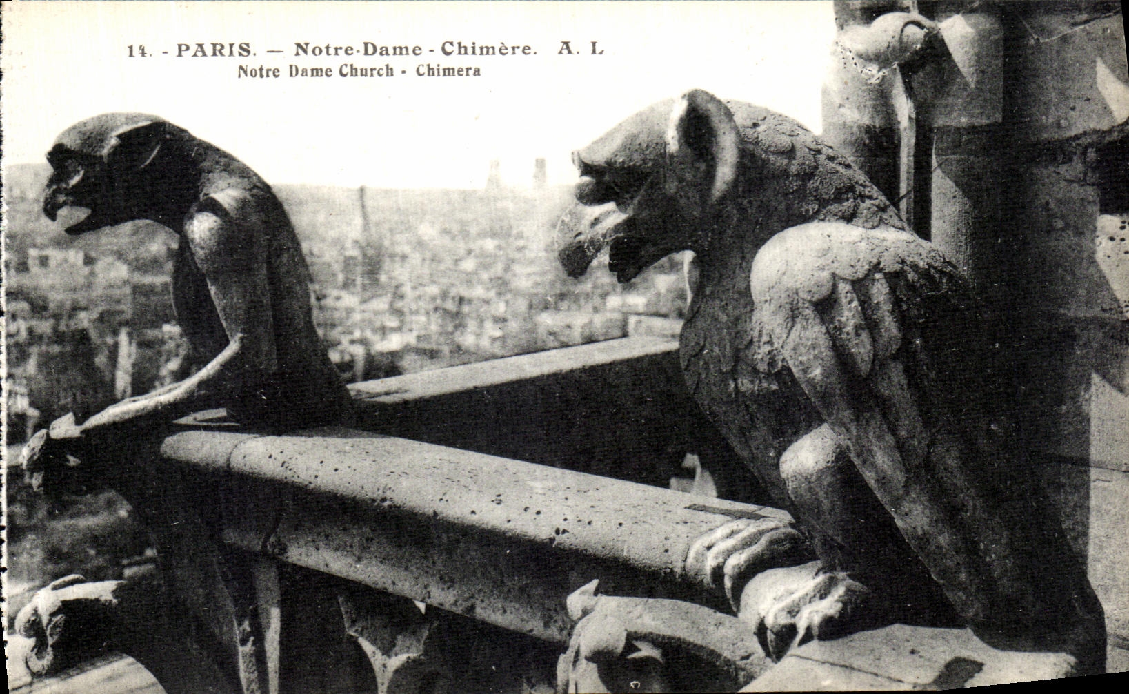 CPA Paris Notre Dame Chimere 