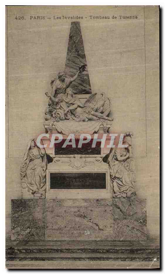 CPA Paris Les Invalides Tombeau de Turenne