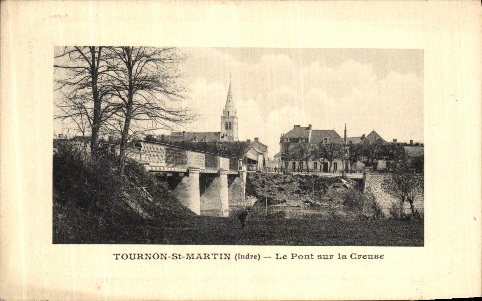 CPA Tournon St Martin Le Pont Sur la Creuse 