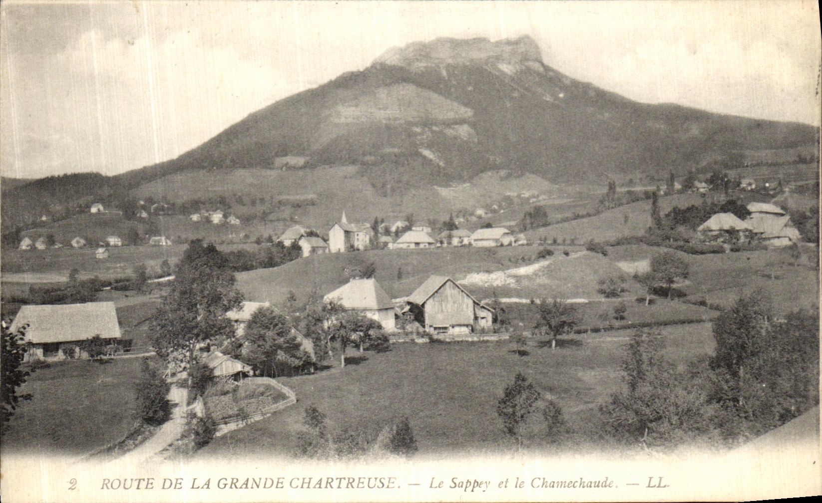 Route de la Grande Chartreuse — Le Sappey et le Chamechaude — LL.