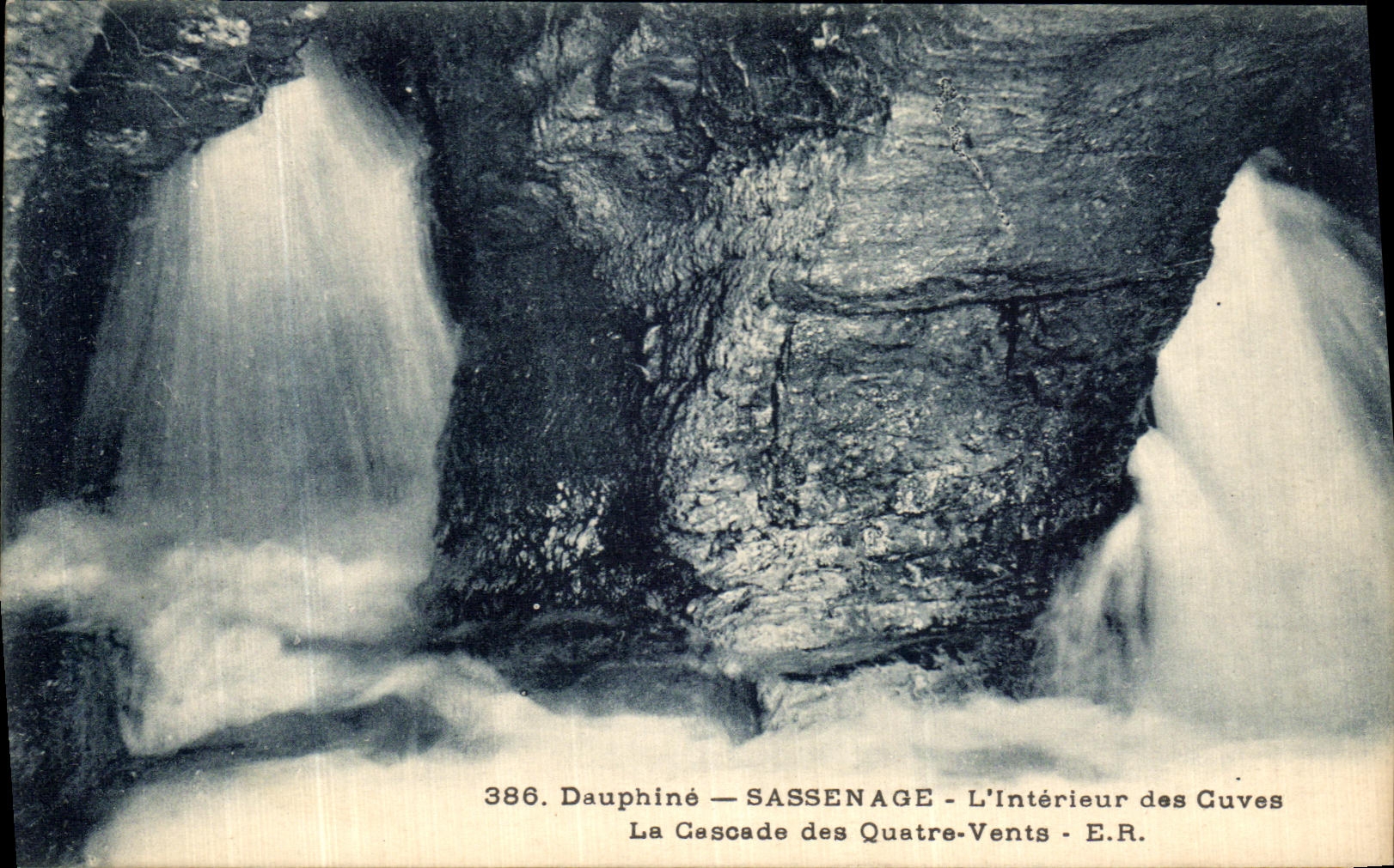 La Cascade des Quatre-Vents — Sassenage — E.R. — n°386
