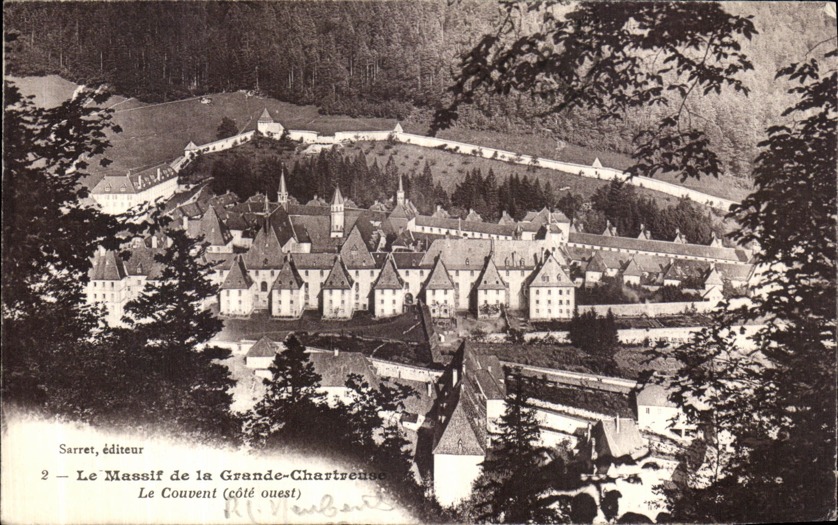 CPA Le Massif de La Grande Chartreuse Le Couvent 