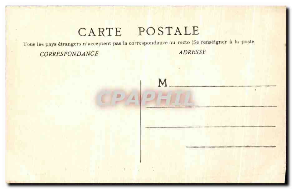 CPA Dole Canal du Roche au Rhin — Rückseite