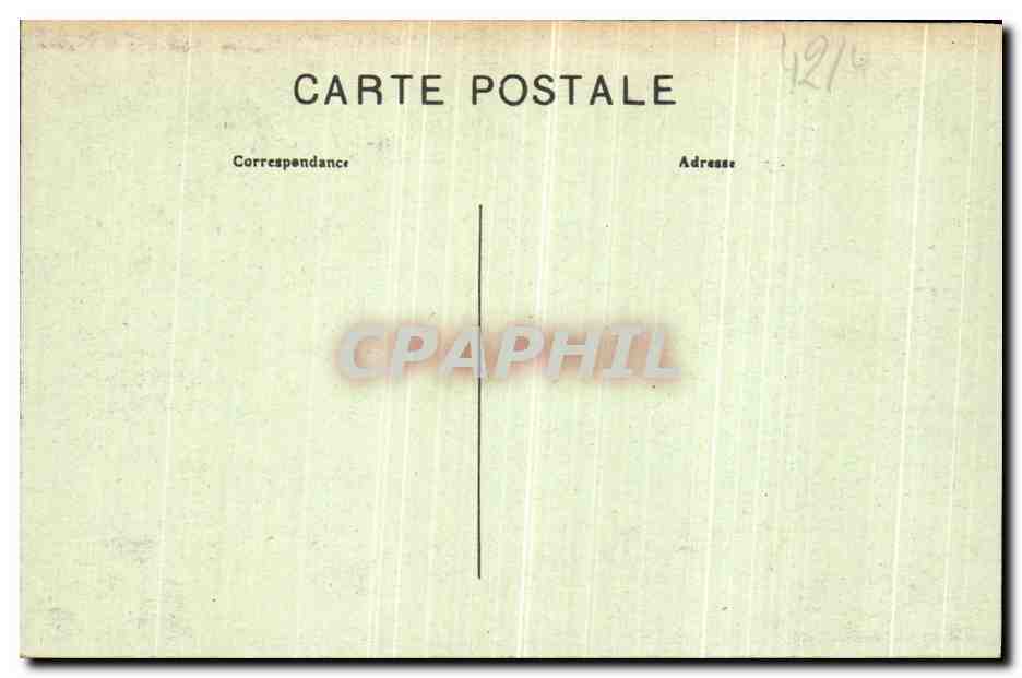 CPA Le Chambon Feugerolles Vue Generale  — Rückseite