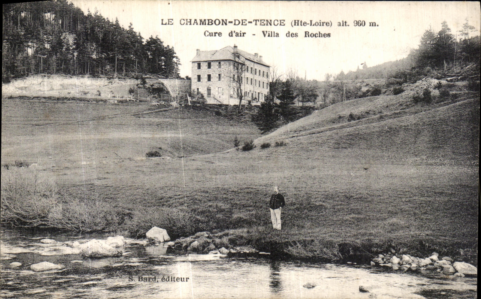 CPA Le Chambon De Tence Cure d air Villa des roches
