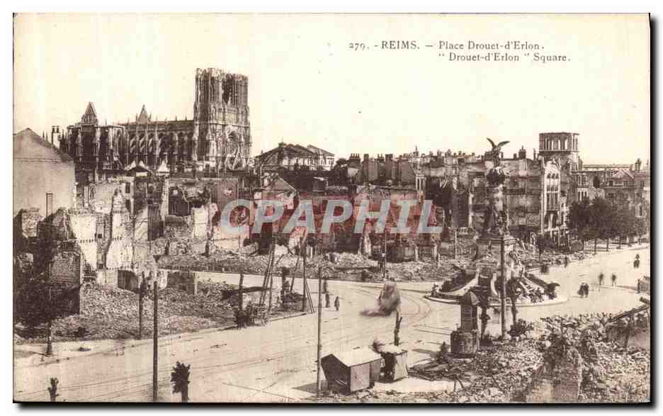 Reims — Place Drouet-d'Erlon — Bandet Éditeur, n° 279