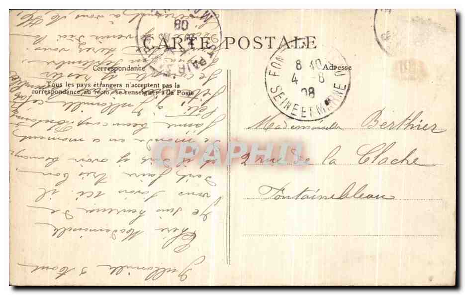 De Granville au Mont-Saint-Michel — CAROLLES — Chemin de la Mer — La C.P.A. n°46 — Achterkant