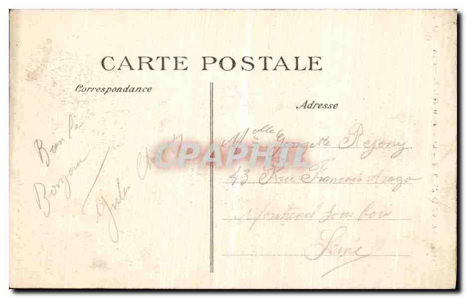 CPA Saint Dizier Le Couvent de La Reparation  — Rückseite