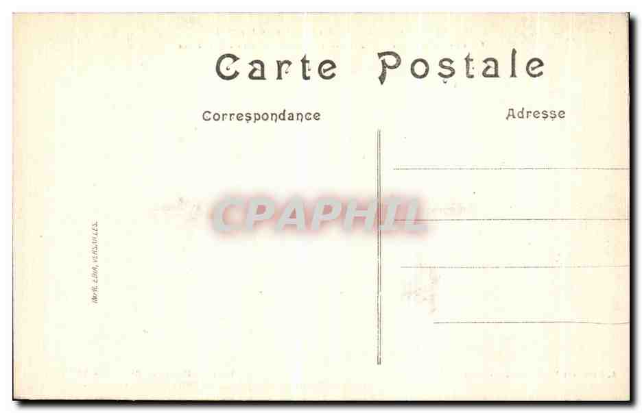 CPA Giannes Pres Vitry le Francois Rue de La Gare Militaria  — Verso