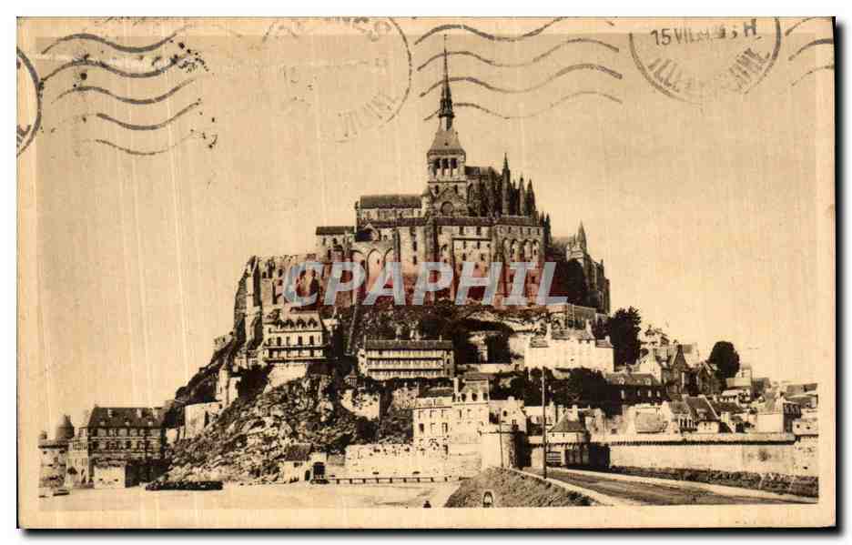 CPA Mont Saint Michel Le Mont 