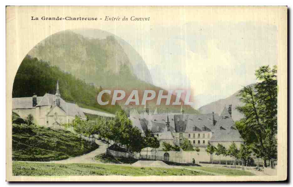 CPA La Grande Chartreuse Entree du Couvent 
