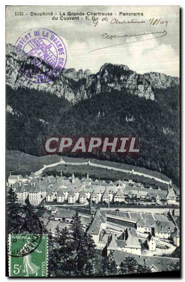 La Grande-Chartreuse - Panorama du Couvent - E. Bo