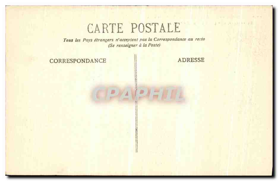CPA Dauphine Environs de St Marcellin St Antoine Vue Generale et l Abbaye  — Rückseite