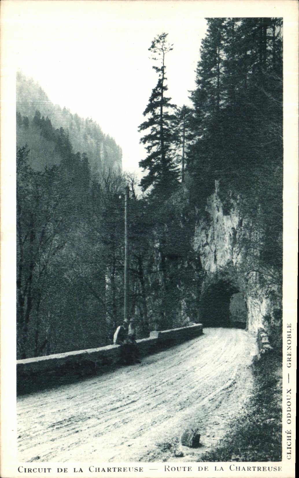 CPA Circuit De la Chartreuse Route De la Cathedrale