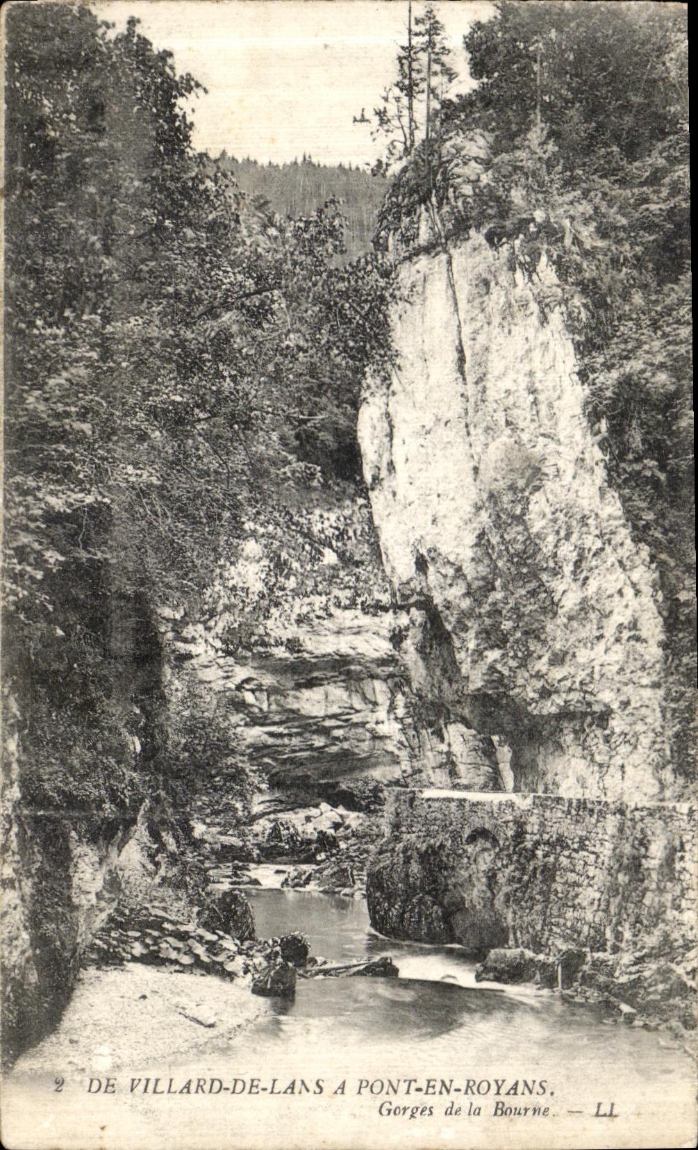 Schluchten der Bourne — Von Villard-de-Lans bis Pont-en-Royans — LL