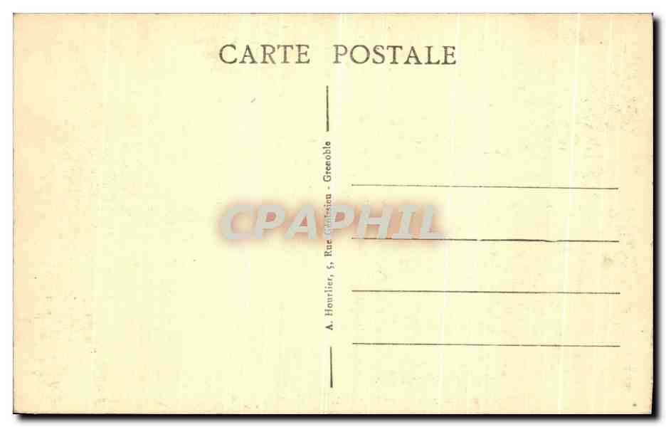 CPA Pont En Royans Vue Generale — Verso