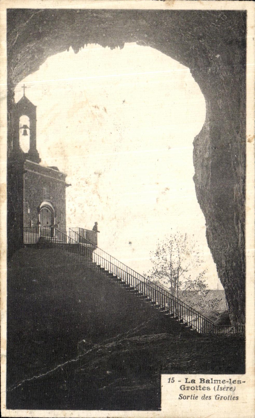 La Balme-les-Grottes — Sortie des Grottes — éditeur CPAPHIL n°15