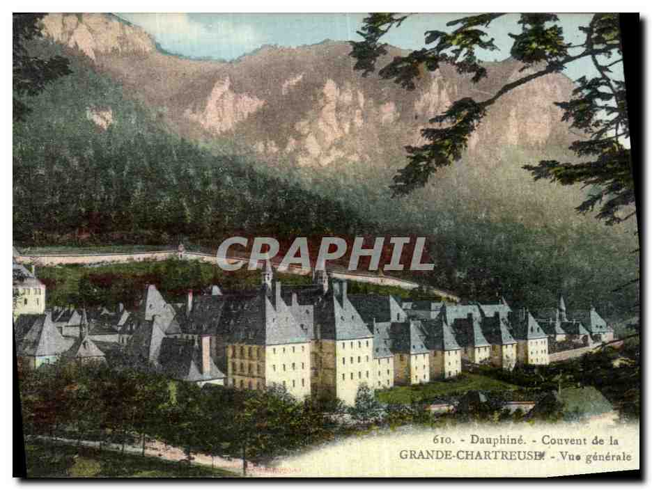 Dauphiné - Couvent de la Grande-Chartreuse - Vue générale