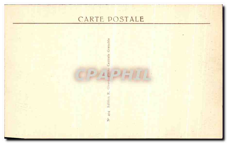 CPA Fontcouverte Le Col et les Aiguilles d Arves vus de la Toussuire — Rückseite