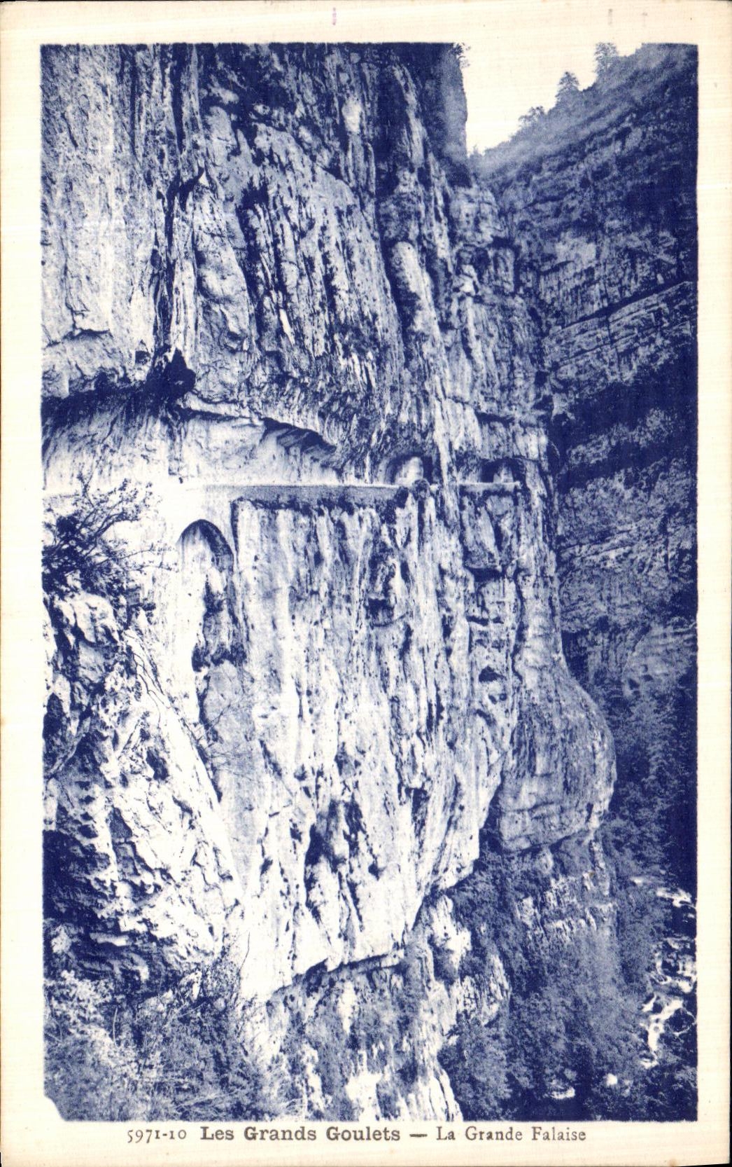 Les Grands Goulets — La Grande Falaise — 5971-10