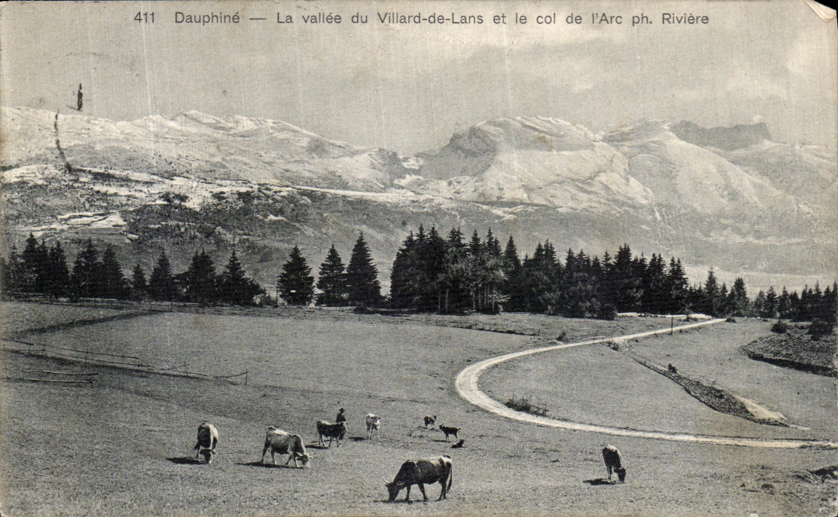 Dauphiné — La vallée du Villard-de-Lans et le col de l'Arc — Rivière