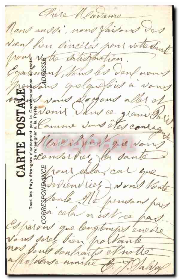 Dauphiné - Pilgerung der N.D. de Salette - Übersicht des Klosters - E.R. - n°609 — Rückseite