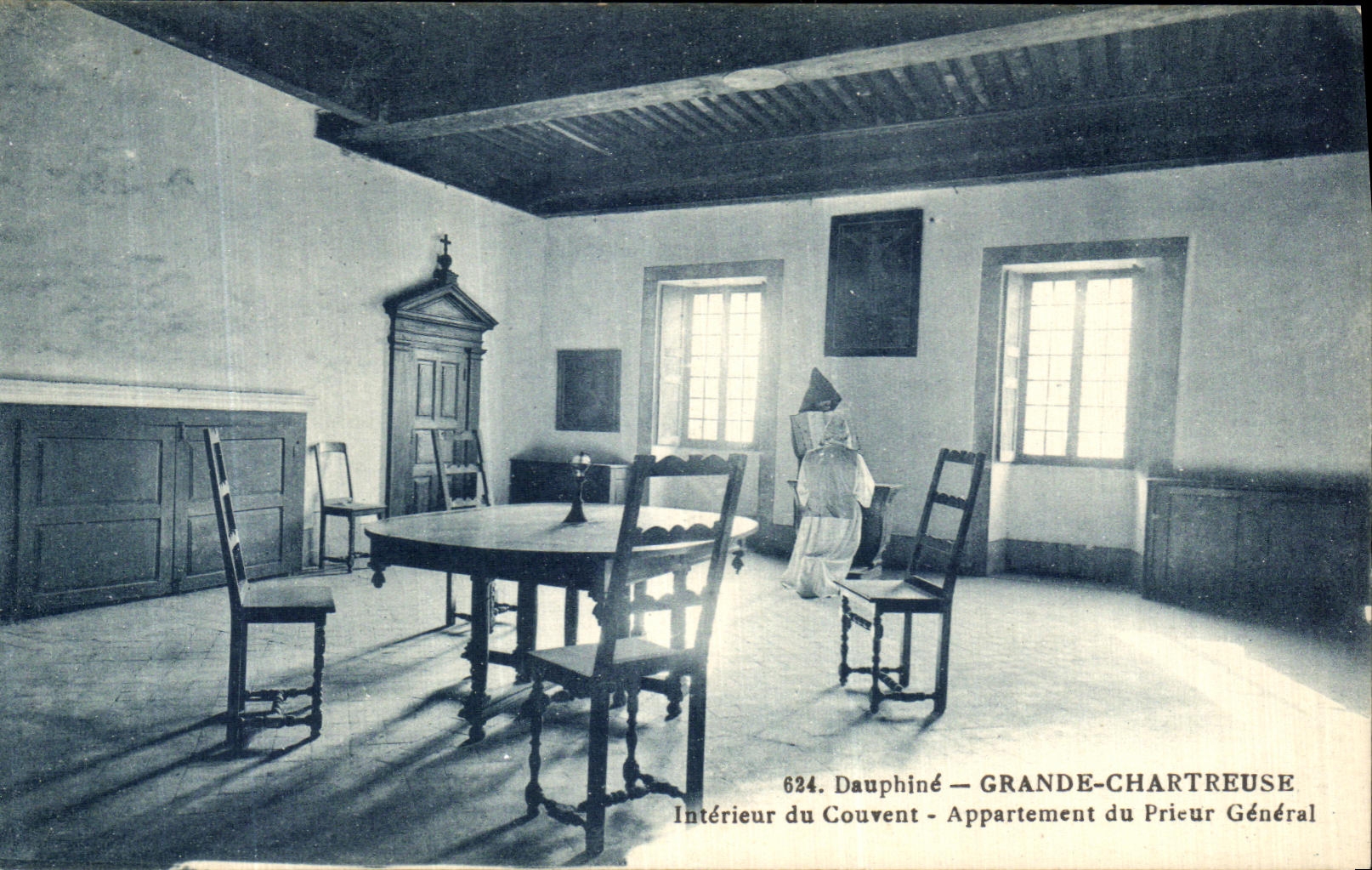 Intérieur du Couvent — Appartement du Prieur Général — Grande-Chartreuse