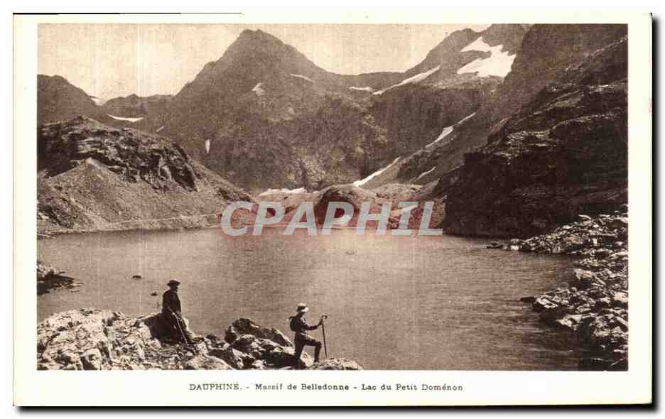 Dauphiné - Massif de Belledonne - Lac du Petit Doménon — P.G. phot-édit, Grenoble