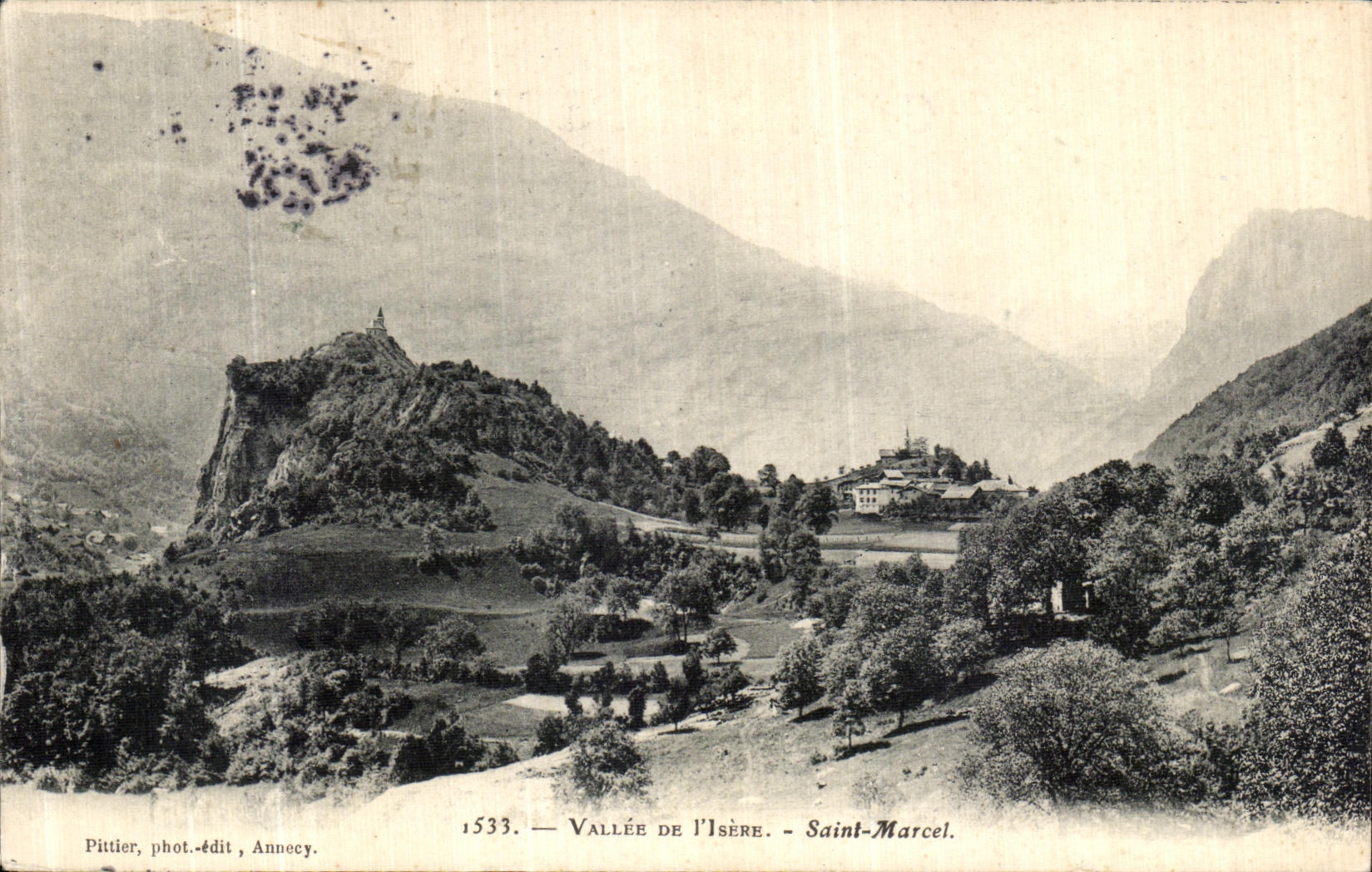 Vallée de l'Isère — Saint-Marcel — Pittier, phot.-édit, Annecy, n°1533