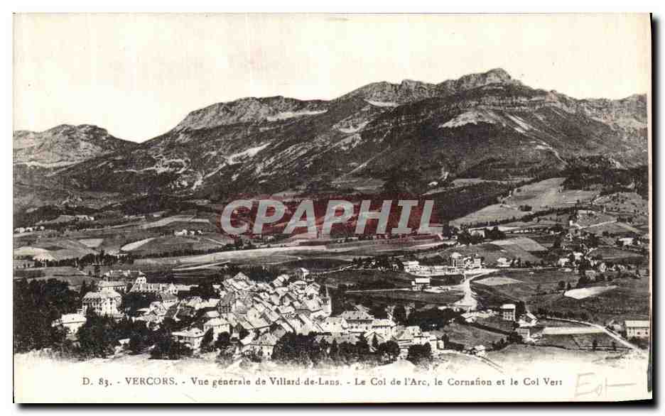 Villard-de-Lans — General View — Edition Jean Pain, Grenoble