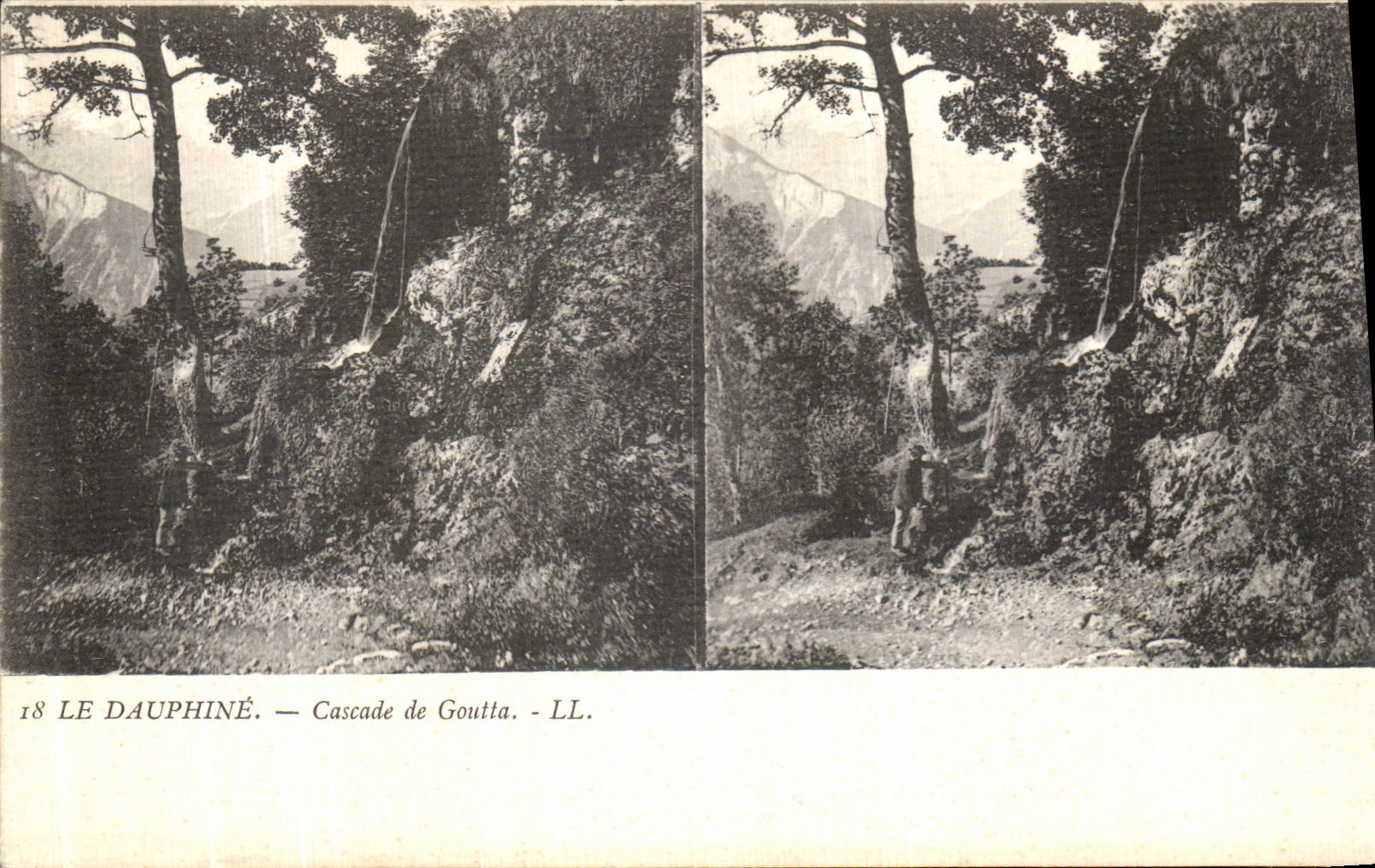 Cascade de Goutta — LE DAUPHINÉ — LL. n°18