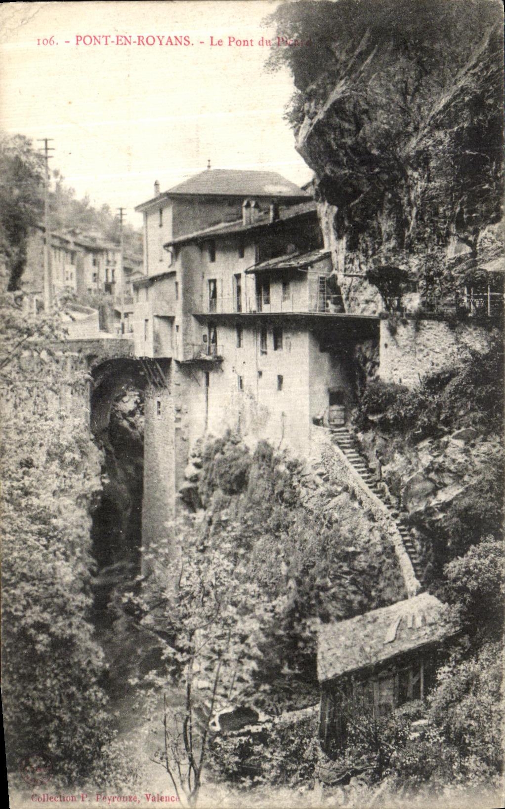 CPA Pont En Royans Le Pont 