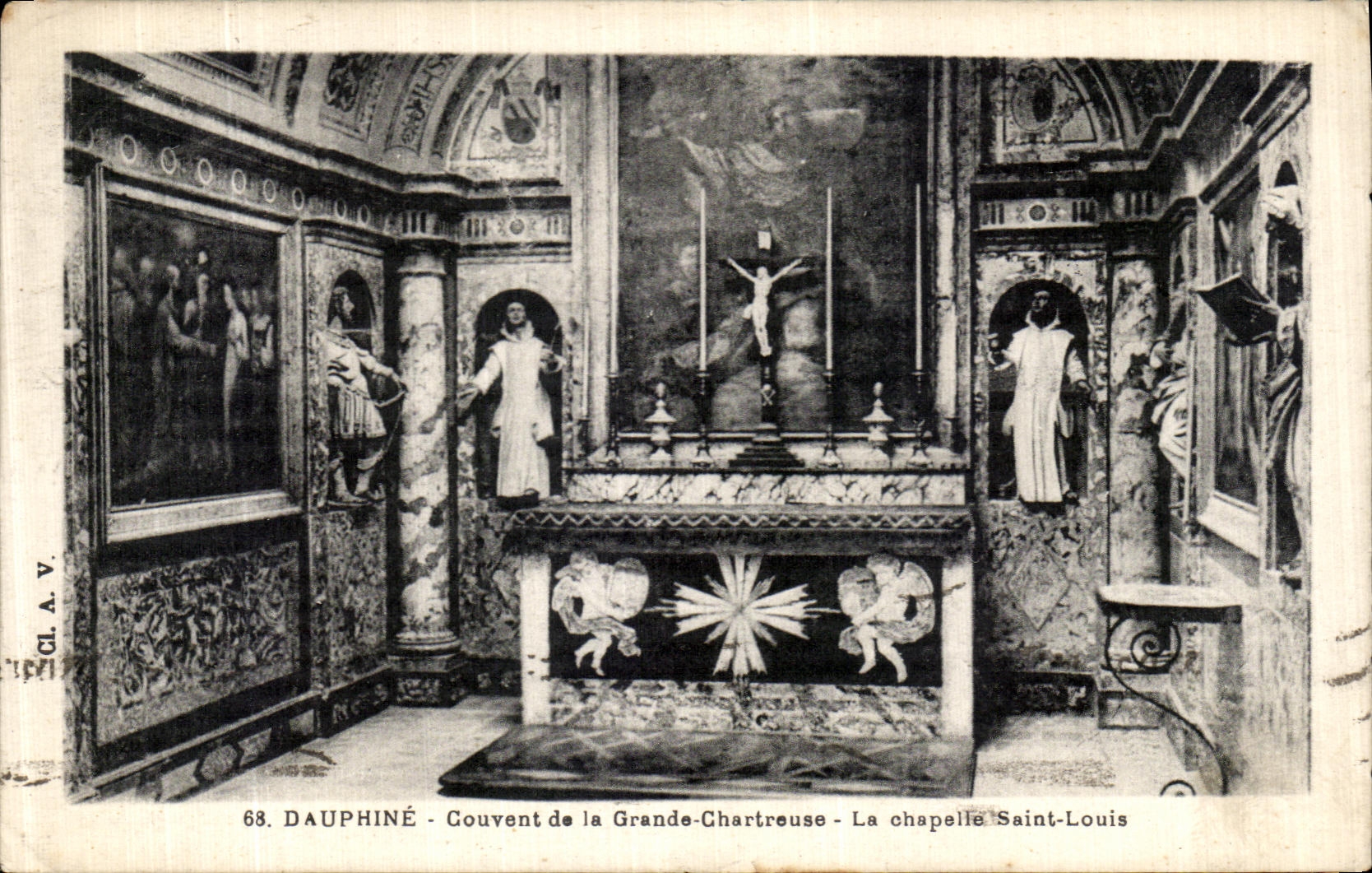 CPA Dauphine Couvent de la Grande Chartreuse La Chapelle Saint Louis