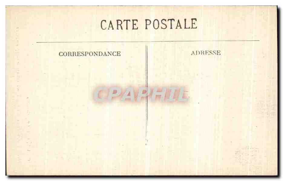Environs de GRENOBLE — Fontaine le Coup-de-Sabre — Cité A.V. Coll. L. P. Grenoble, n° 580 — Achterkant