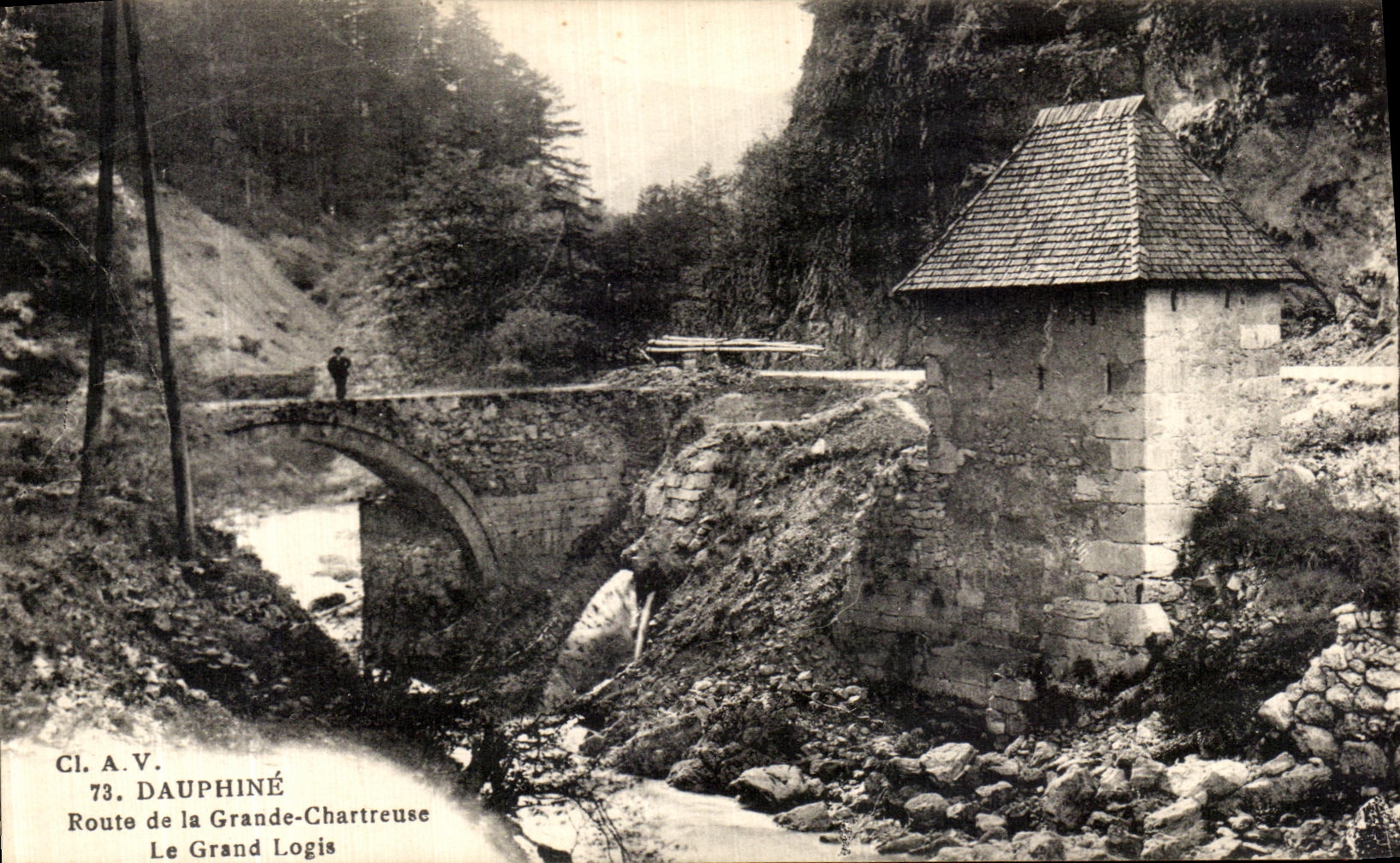 Le Grand Logis — Route de la Grande-Chartreuse — Cl.A.V. 73. DAUPHINÉ