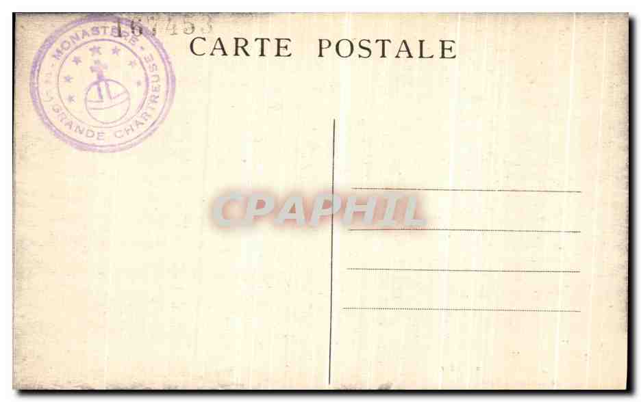 Le Grand Logis — Route de la Grande-Chartreuse — Cl.A.V. 73. DAUPHINÉ — Rückseite