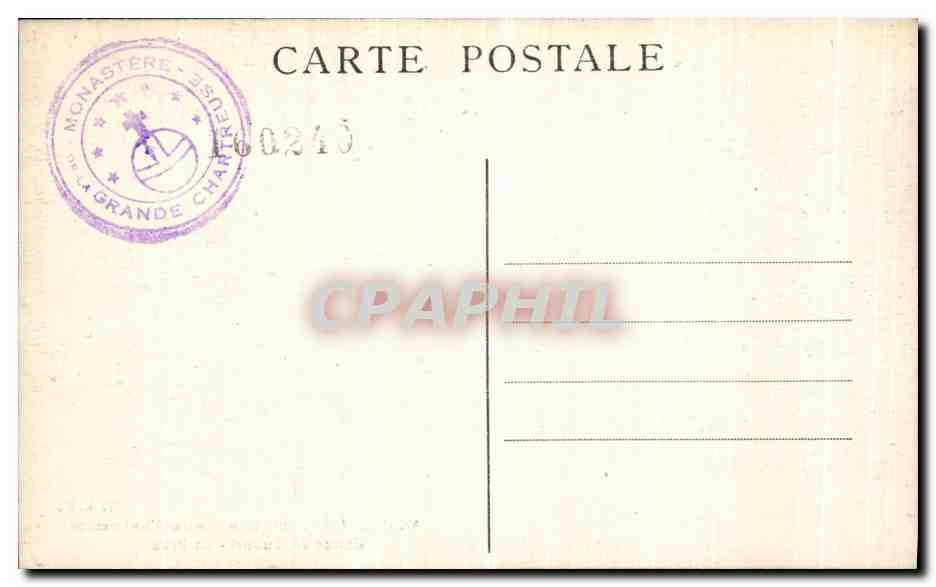 Entrée du Tunnel - Le Frou - Dauphiné - Route de St Pierre-d'Entremont — Cl.A.V. n°97 — Rückseite