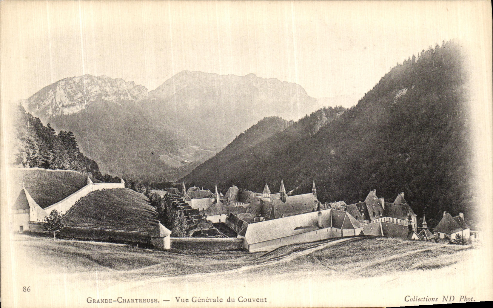 Grande-Chartreuse — Vue Générale du Couvent — Collections ND Phot. - Recto