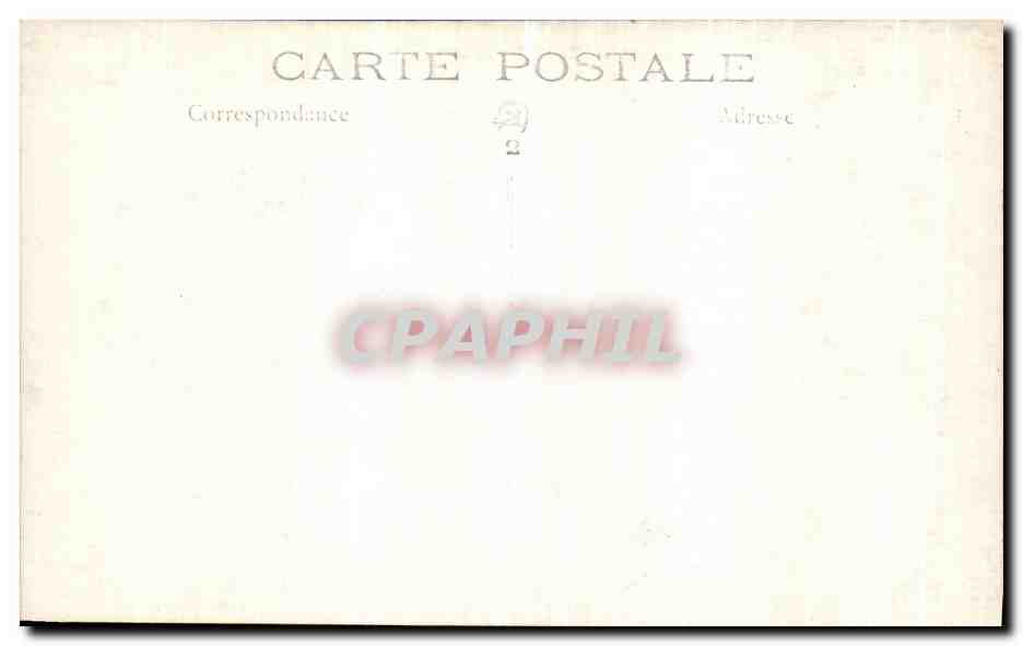 CPA Grenoble — Verso