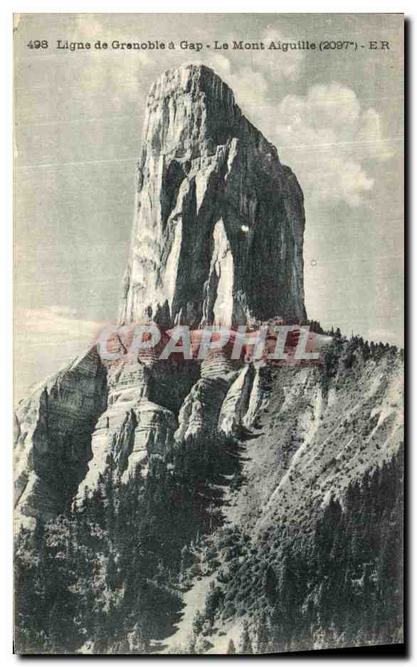 CPA Ligne de Grenoble a Gap Le Mont Aiguille