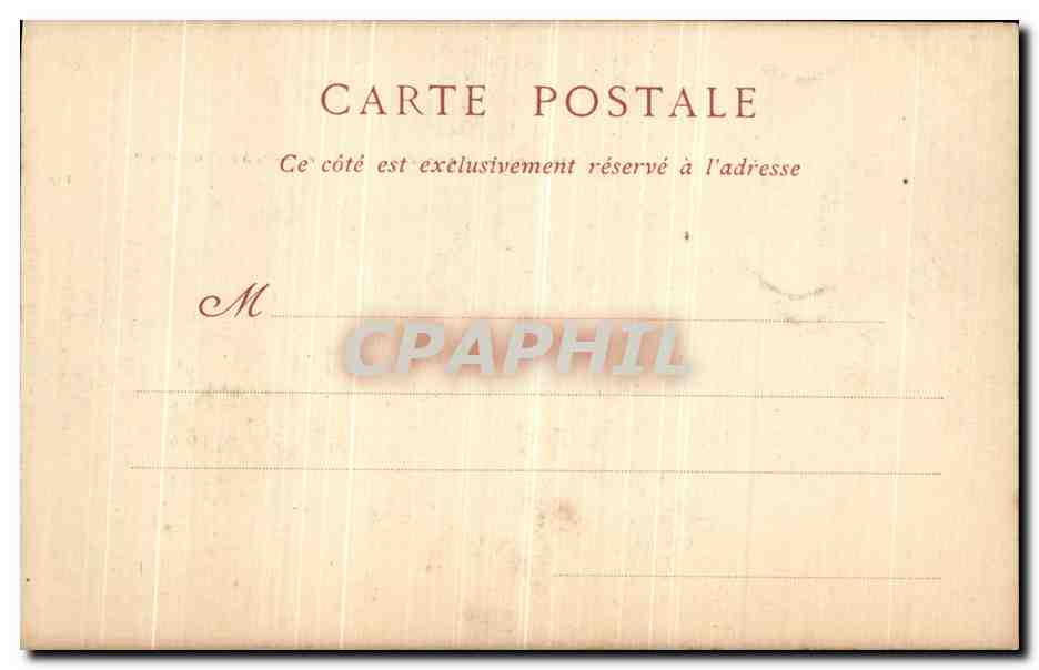 CPA Dauphine Vizille Chateau de La Porte du Connetable — Rückseite