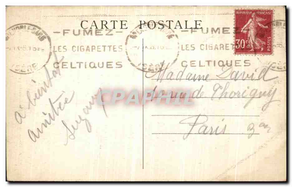 Dauphiné — Route de la Grande-Chartreuse — La Croix-Verte — CL.A.V. n°21 — Reverso