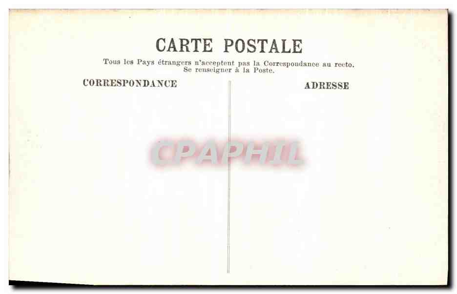 Environs de Grenoble — Les Ponts de Claix et le Col de l'Arc — Papeterie des Alpes, Eug. Robert, Grenoble — Verso
