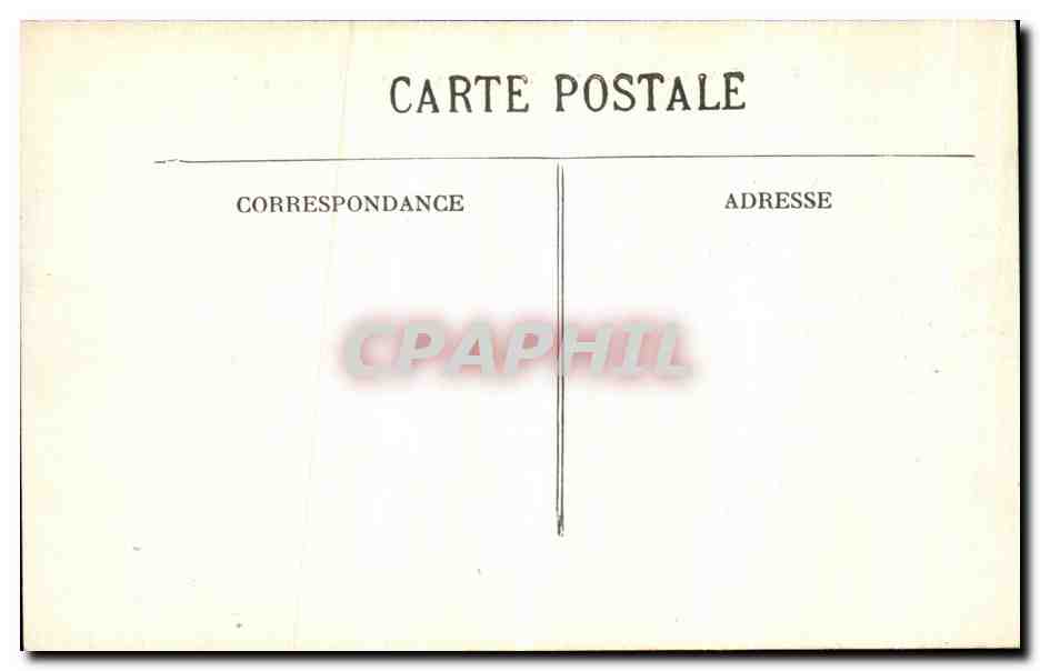 CPA Allevard Effet de Neige au Villard de Lans — Rückseite