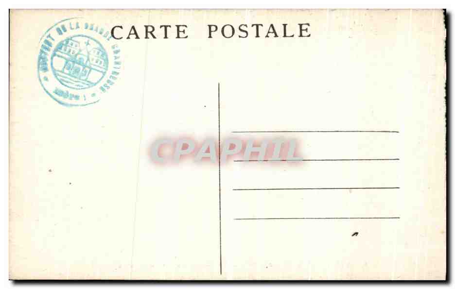 Dauphiné — Couvent de la Grande-Chartreuse — La Salle du Chapitre — Reverso