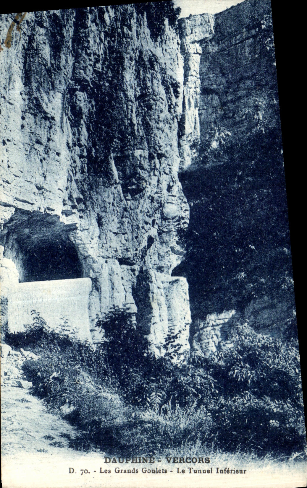 Les Grands Goulets - Le Tunnel Inférieur — Dauphiné - Vercors — D. 70