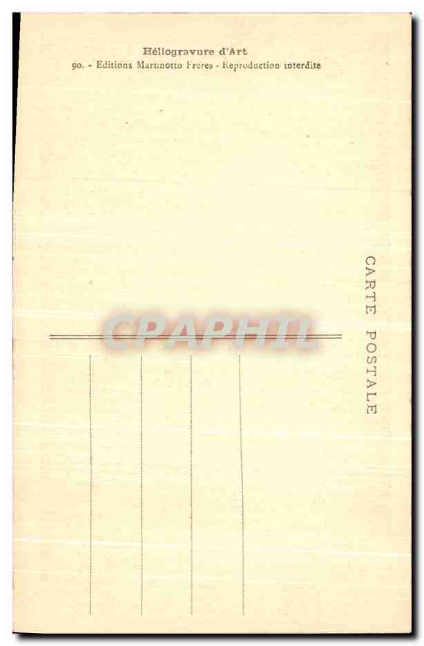 CPA La Grand Chartreuse Le Jardin d un Pere Chartreux — Rückseite